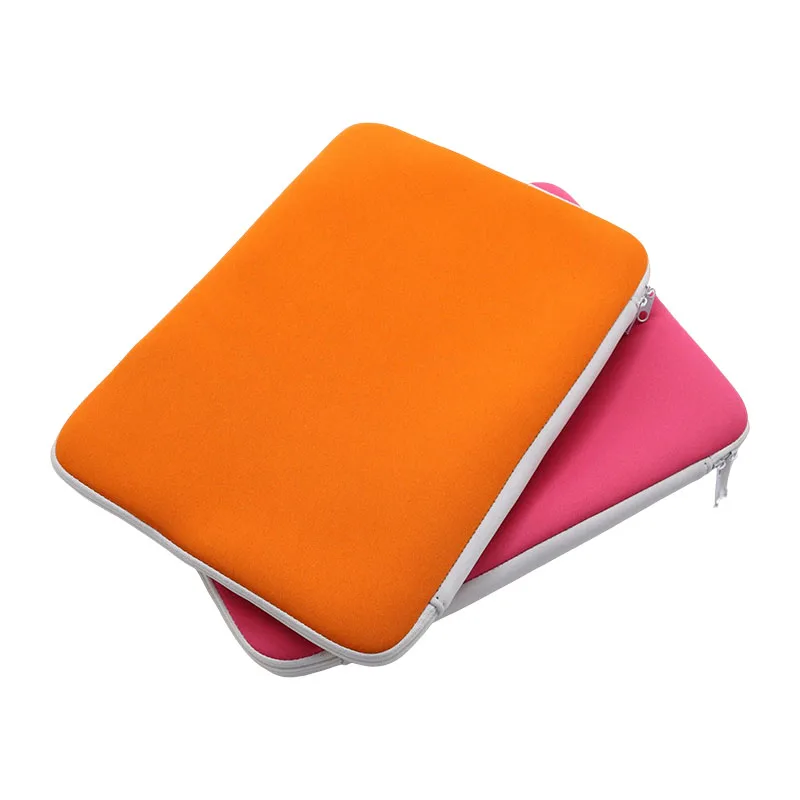 Custom print logo 13 inch portable neoprene Computer Bag 15 inch neoprene  laptop bag