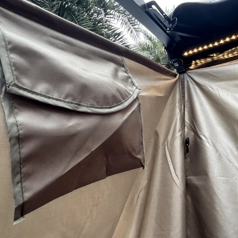 High Quality Portable Outdoor Toilet Bathing Tent Car Side Awning Camping Shower Tent