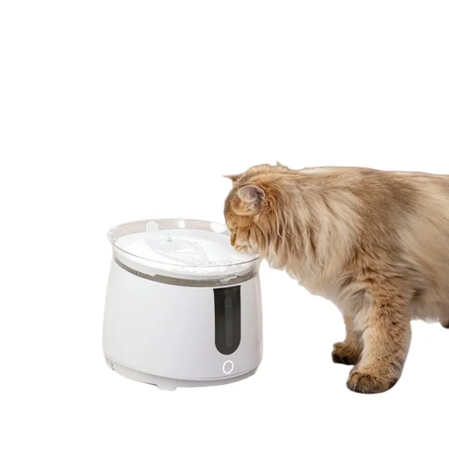 Smart Induction Self-Circulating Silent Pet Fountain Cat Dog Water Drinking Automatic Pet Water Dispenser Cat Drinking Fountain