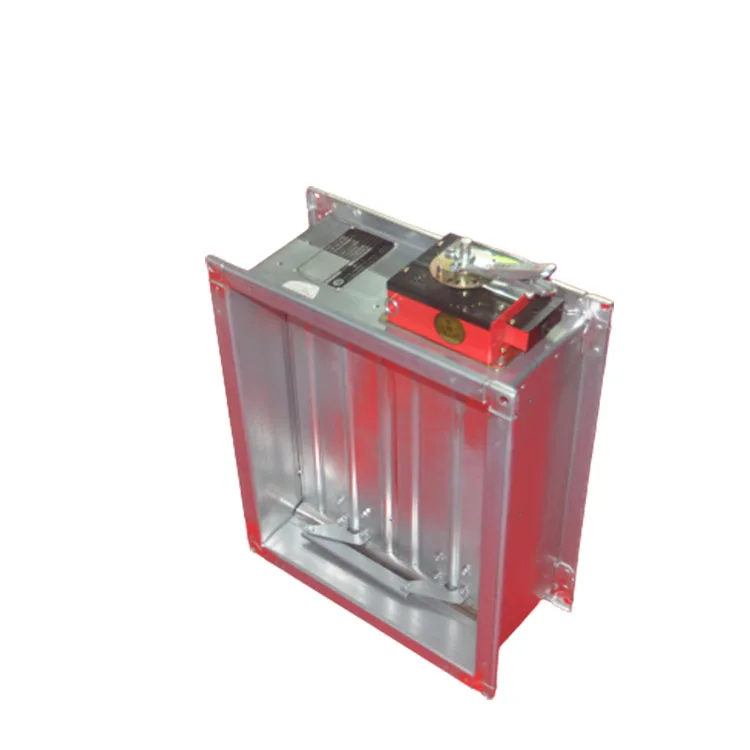 Yaoan Factory Customized Size Manual Or Electric Motorized Damper Hvac Smoke Damper
