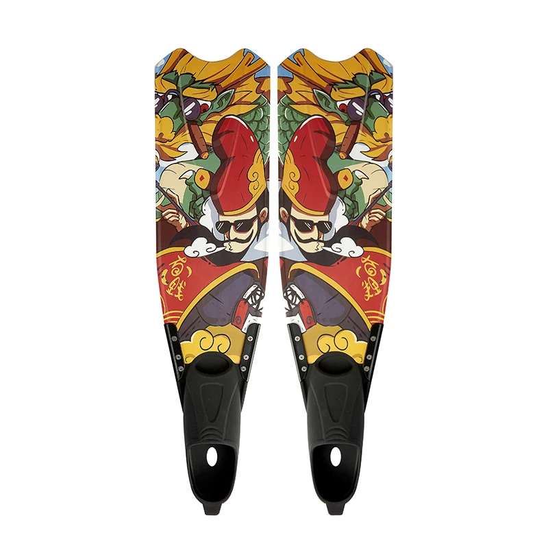 Модные Силиконовые плавники для подводного плавания со съемными плавниками