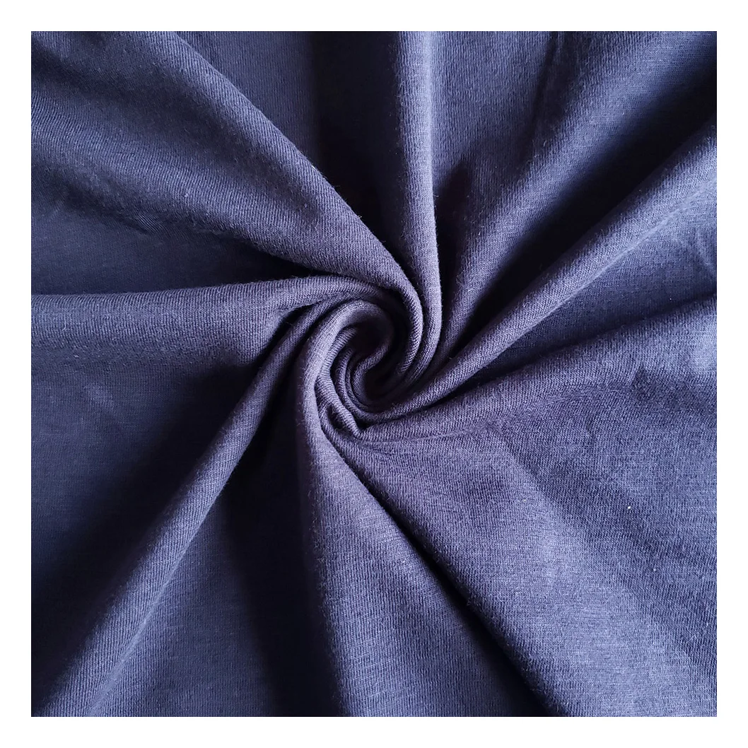 Low Price 26S Combed 100% Organic Cotton Fabric In Stock No MOQ Ready To Ship GOTS Certified