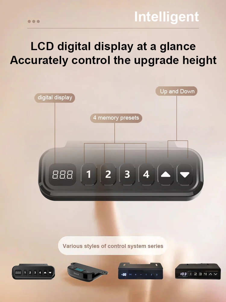 Zhiding Ergonomic Automatic Sit Stand Heavy Duty Height Adjustable Desk Stable Lift Standing Desk