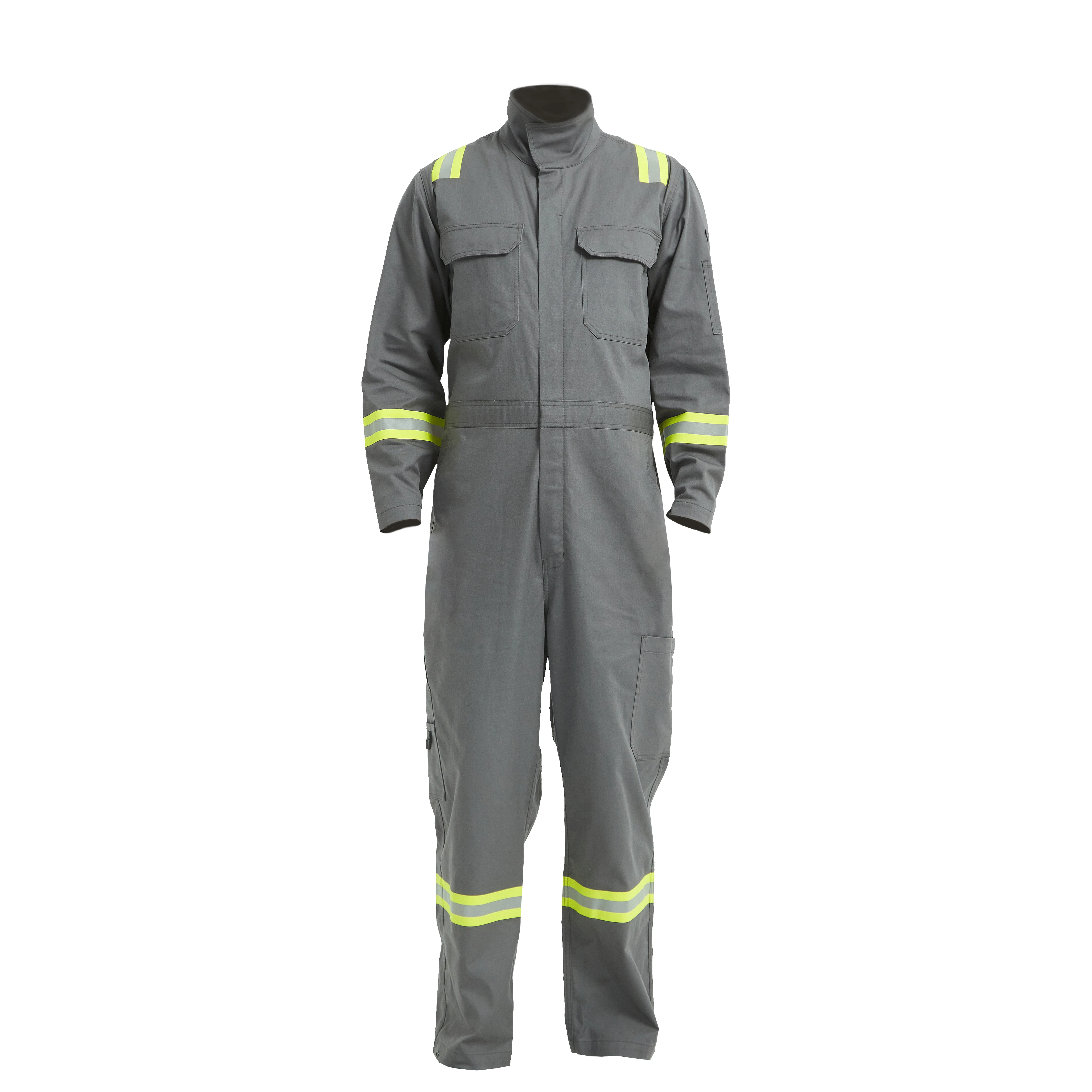 88%Cotton12%Nylon Flame Retardant Coverall with Reflective Tape Fire Resistant Coverall Mining Clothing