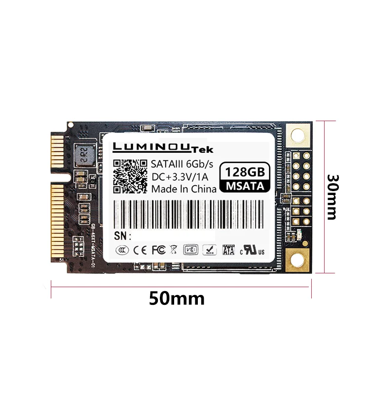 Заводской жесткий диск LuminouTek Ssd Msata 128 Гб Ssd msata ssd 128 ГБ