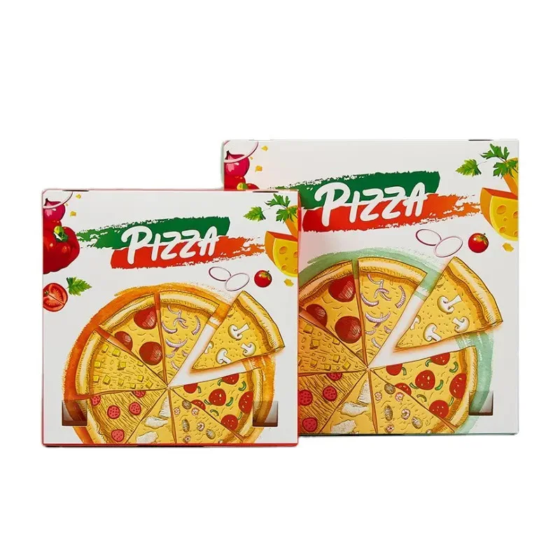 Factory Price Personalized luxury large custom paper cardboard delivery box black pizza box