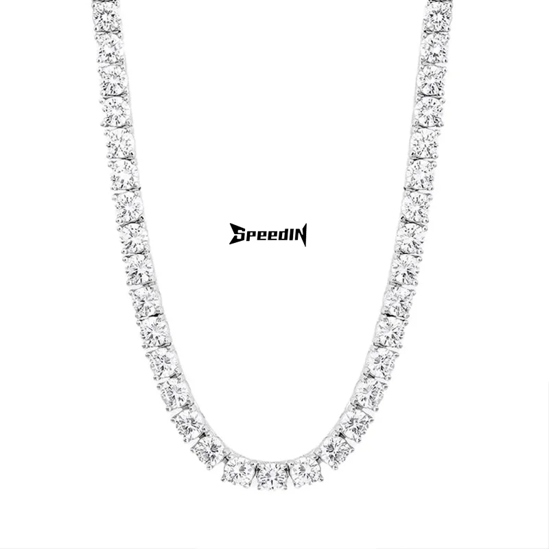 Luxury 18k gold plated austrian Zircon Crystals paved tennis necklace fancy iced out bling bling alloy tennis body chain