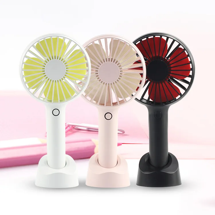 Fashion Favorite Portable Electrical Rechargeable Cooling Mini Table Usb Hand Held Fan Stand