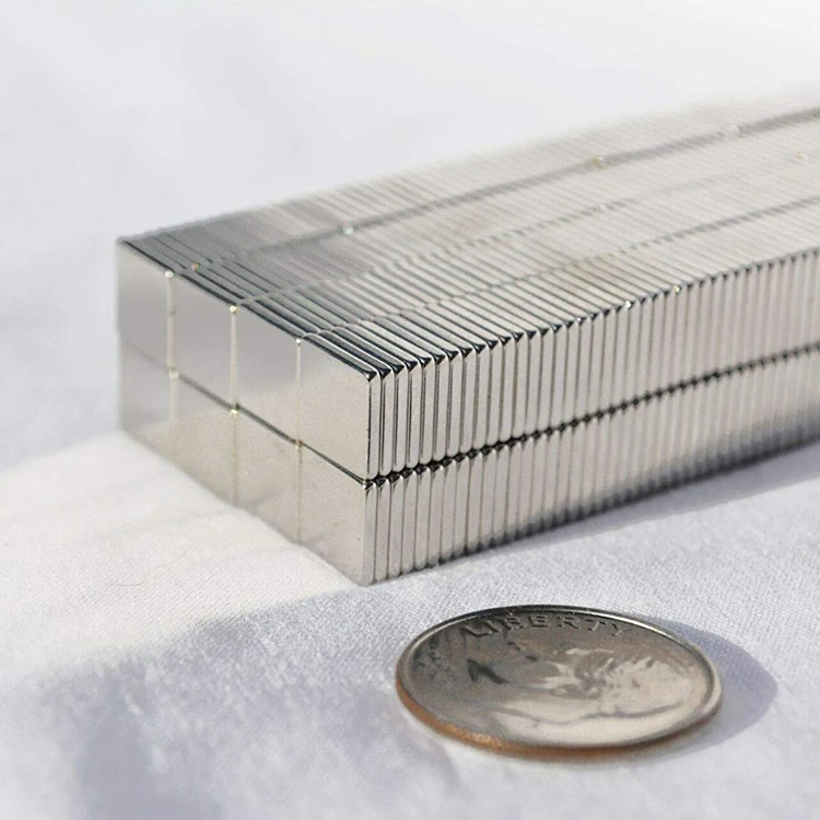 permanent super powerful coated n52 neodymium block magnet