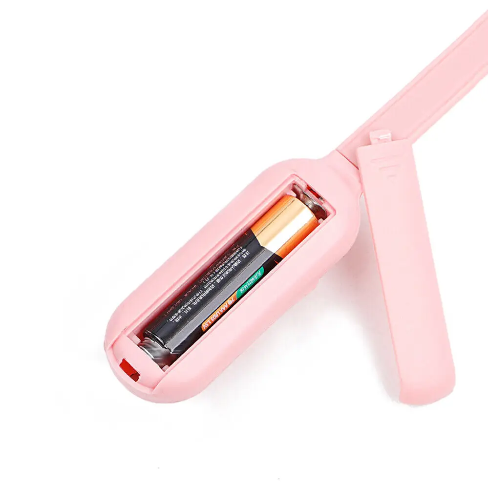 USB Rechargeable Mini LED Book Night Lamp 3 Brightness Adjustable Clip-On Study Reading Lamp Travel Bedroom Dormitory 1 Year