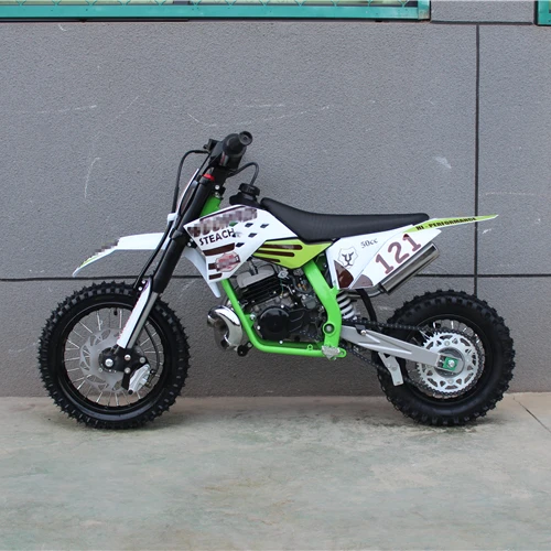 Kids Fashion Racing 50cc 2 Stroke MX Gasoline Pocket Dirt Bikes Cross Moto Motorcycles