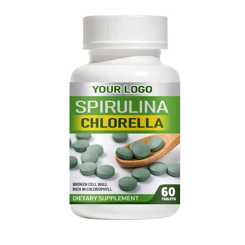 Organic Spirulina tablet Phycocyanin price Healthcare Supplement Vitamins Extract Spirulina Tablets