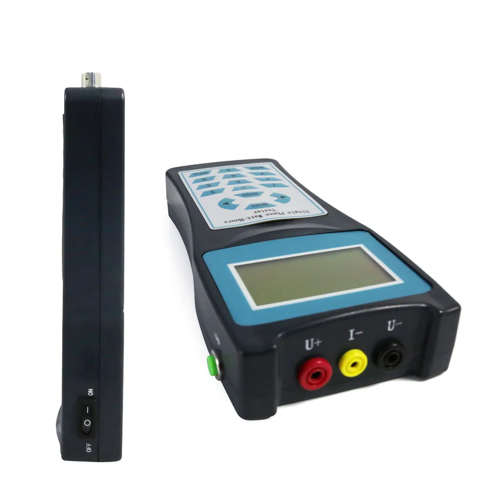 Handheld single phase watt-hour meter tester power analyzer