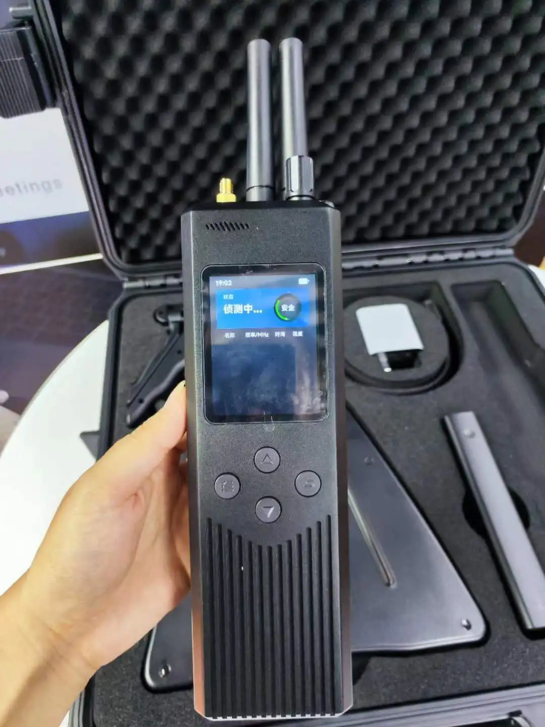 Портативный Дрон детектор БПЛА устройство обнаружения тела изношенное портативное устройство UAS 1500 м