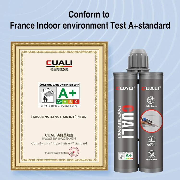 Matte Waterproof Two Components Epoxy Tile Grout AB Epoxy grout Epoxy Sealant Adhesives For Tile Ceramic Joint Filler