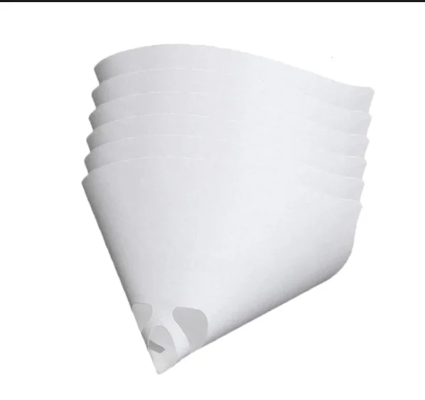 Disposable Paper Filter Paint Spray Mesh Purifying Straining Funnel White Thicken Filter Conical Nylon Funnels Paper Tool