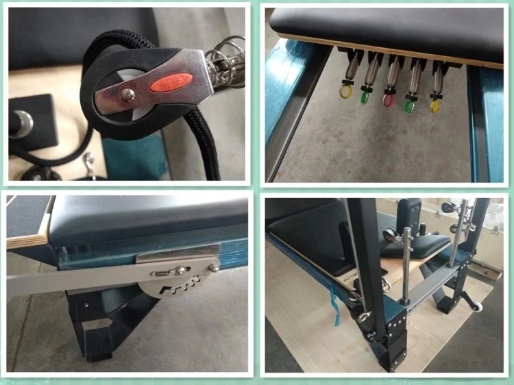 hot selling  china factory offer pilates fitness equipment Aluminum Alloy  Full track pilates reformer