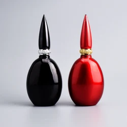 Special Design Matte Black Red Empty Glass Arabic 100ml Perfume Spray Bottle