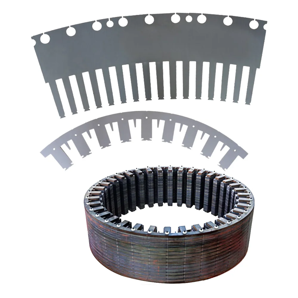 New energy customized generator motor rotor stator core laminations