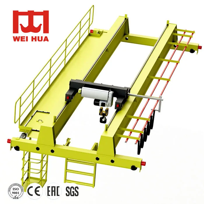 CE ISO Certification NLH European style Double Girder 10 ton 20 ton 30 ton 40 ton 100 ton Overhead Crane IP65 Price
