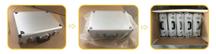  OEM / ODM алюминиевый футляр для инструментов с пеной внутри