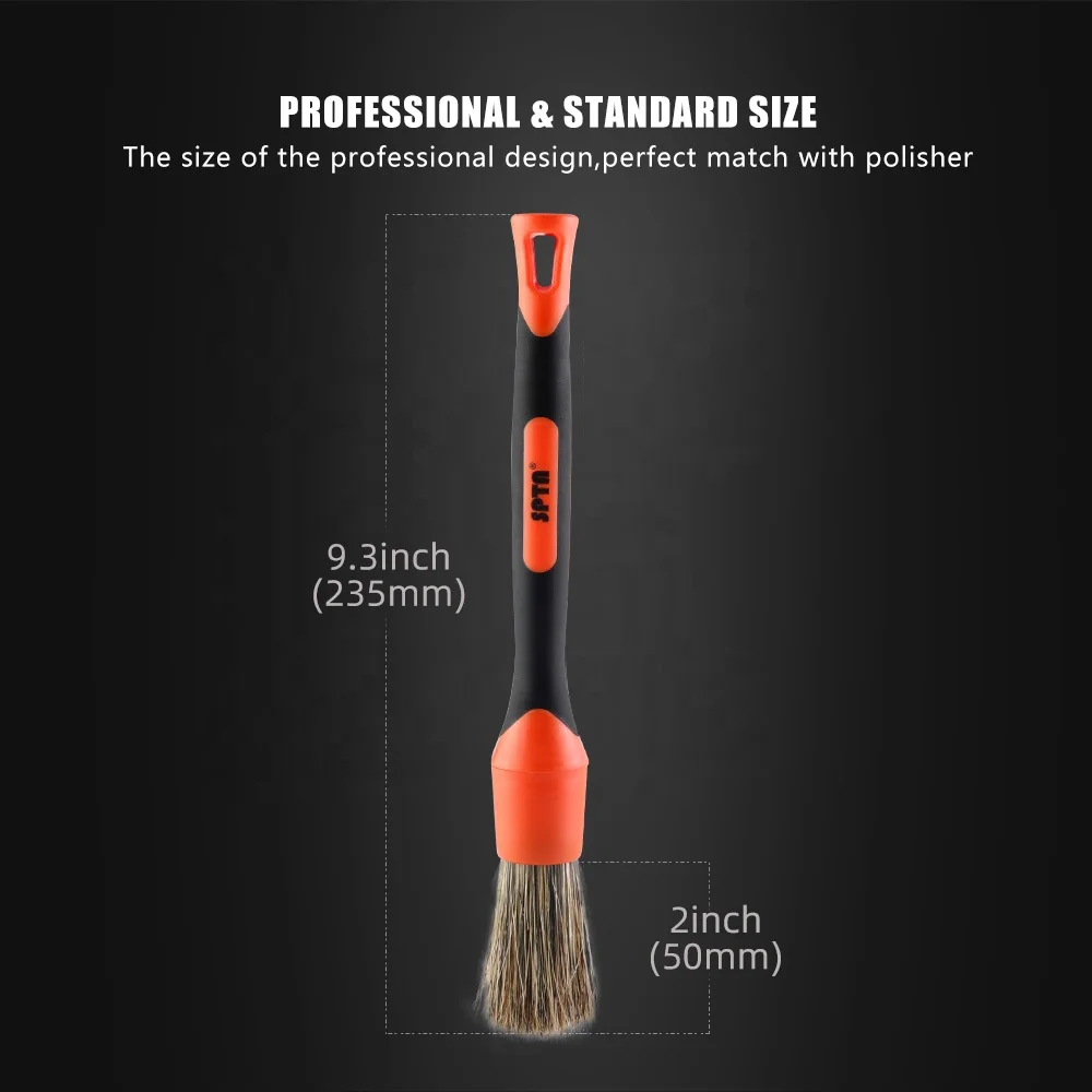 Новинка, Набор сменных мягких щёток SPTA с ручкой из ПП + ТПР, 5 шт.