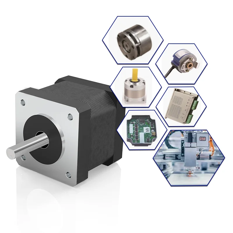 Holry NEMA 17 High-Quality 42mm x 42mm, 80N.cm, 2A, Hybrid Stepper Motor - Built for Performance