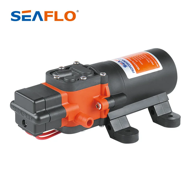 SEAFLO micro electric diaphragm pump 12V boiled water steam boiler machine rehydration pump 4 feet suction lift DC water pump