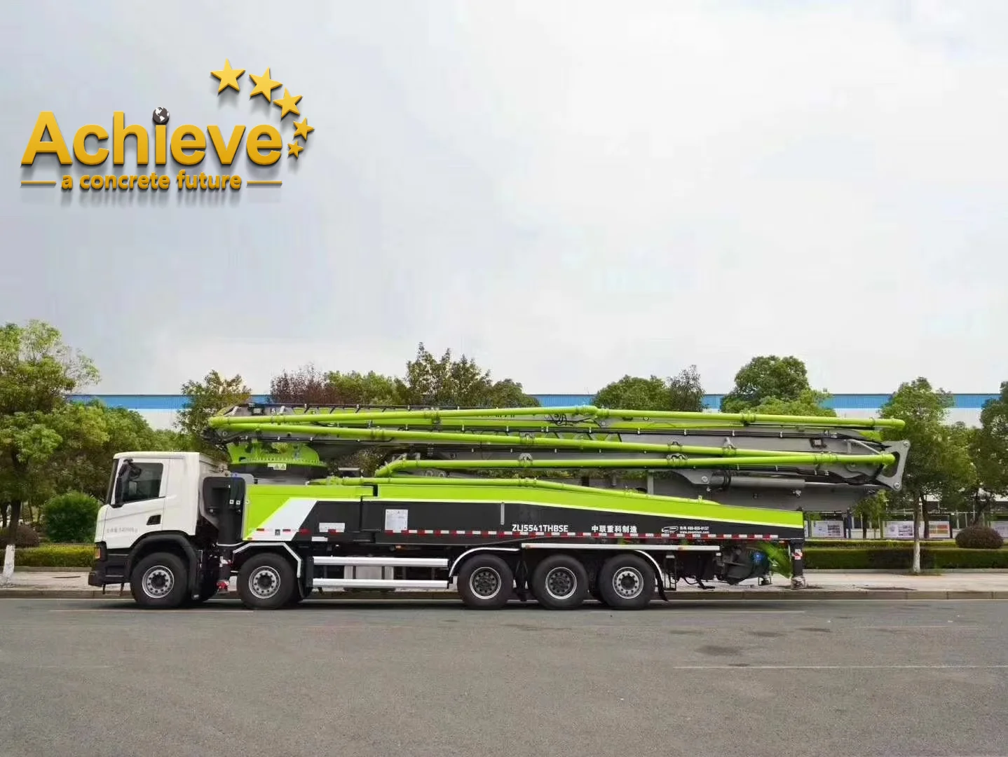 HOT SALE China Trade M67 meter Refurbished Pump Used zoomlion 67X-7RZ Diesel Cement Concrete Pump Truck