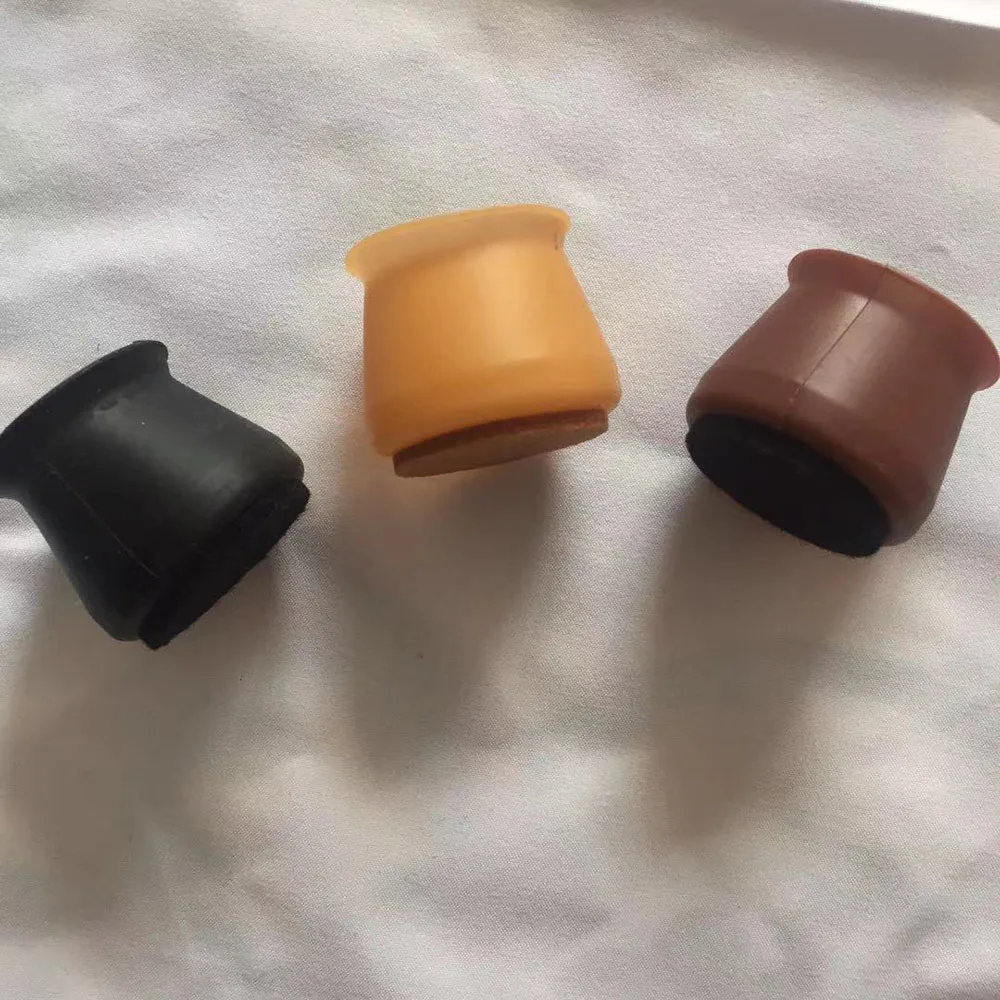 Wholesale Custom package private label home Silica gel Felt Pads chair leg covers to protect floors
