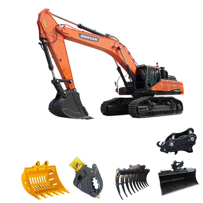 DOOSAN подержанный гусеничный DX225 гидравлический экскаватор низкая цена