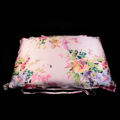 Hot sale factory supply 6A Grade material excellent quality 100 % silk fabric pillow case on sale