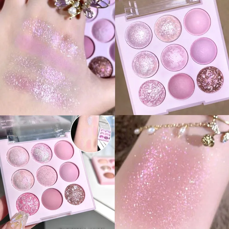 Wholesale Hot Selling High Quality Eye Shadow Popular In Europe Palette High Pigment Makeup Palette Eye Shadow Palettes