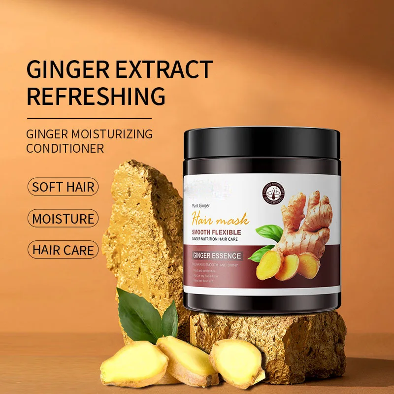 Ginger Hair Care Solution Smooth Care Hair Ginger Series