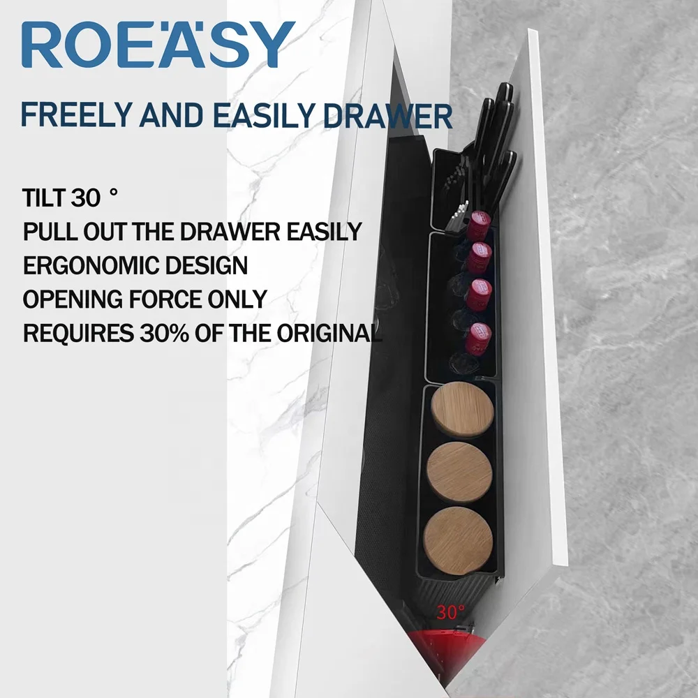 Roeasy Multi Functional Pull Out Kitchen Drawer Basket Modern Kitchen Home Design Kitchen Cabinet Organizers and Storage
