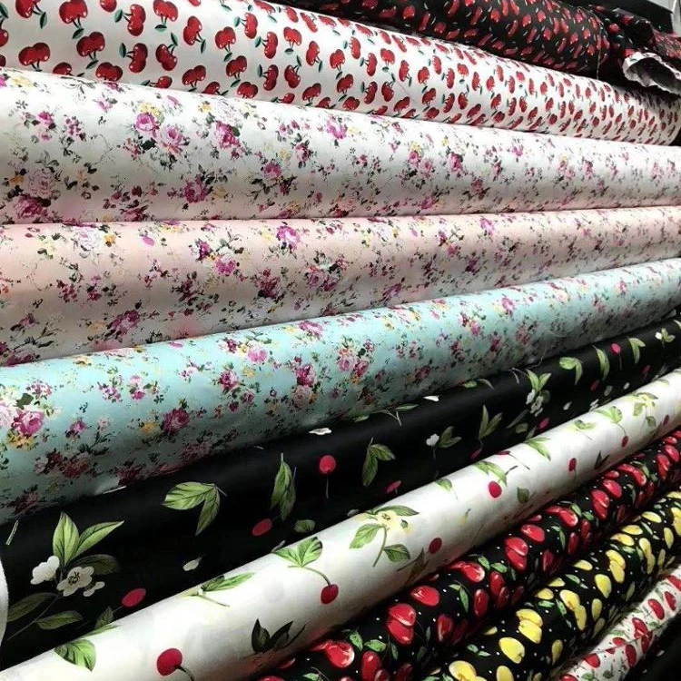 COTTON SPANDEX TWILL PRINT WOVEN 150CM,