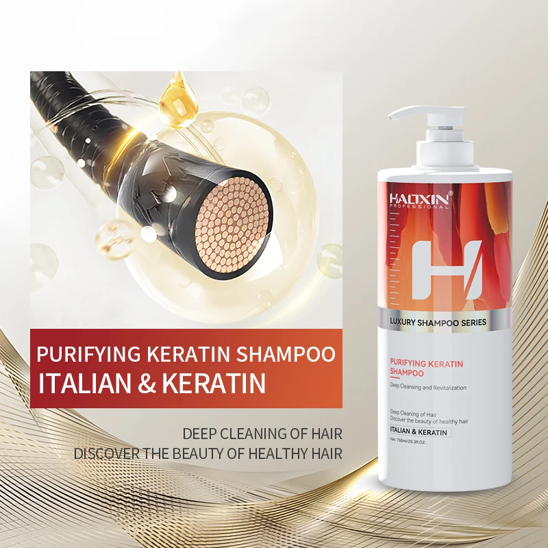 Top Best Quality HAOXIN Argan Oil Moisturizing Shampoo Shampoo 750 Ml Classic Clean All Kinds