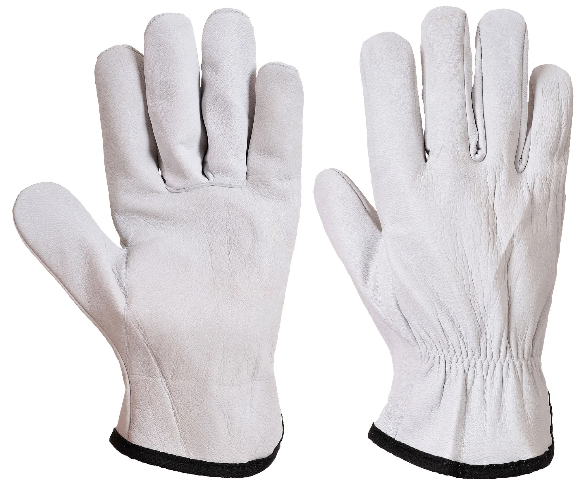 Swelder 2022 Factory Cheap 10inch White Color Sheep Leather Work Gloves unlined soft and comfortable