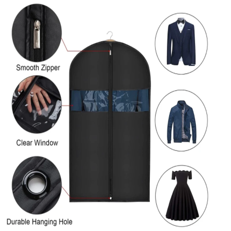 Моющийся дорожный пылезащитный чехол для хранения футболок, курток, костюмов, пальто, одежды, сумок, костюмов