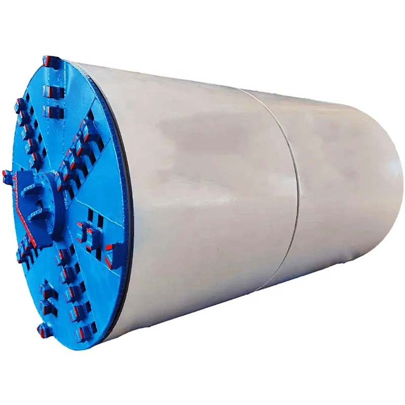 1500mm small tunnel hydraulic soft soil pipe jacking machine for sewage concrete pipe