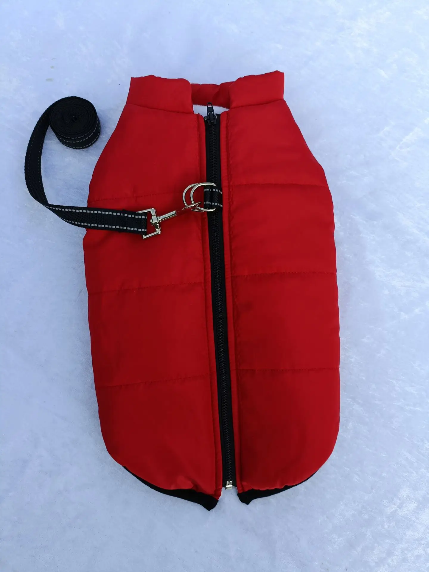 Waterproof Jacket Small Big Dogs Soft Reflective Winter Warm Fleece  pet jackets with harnass