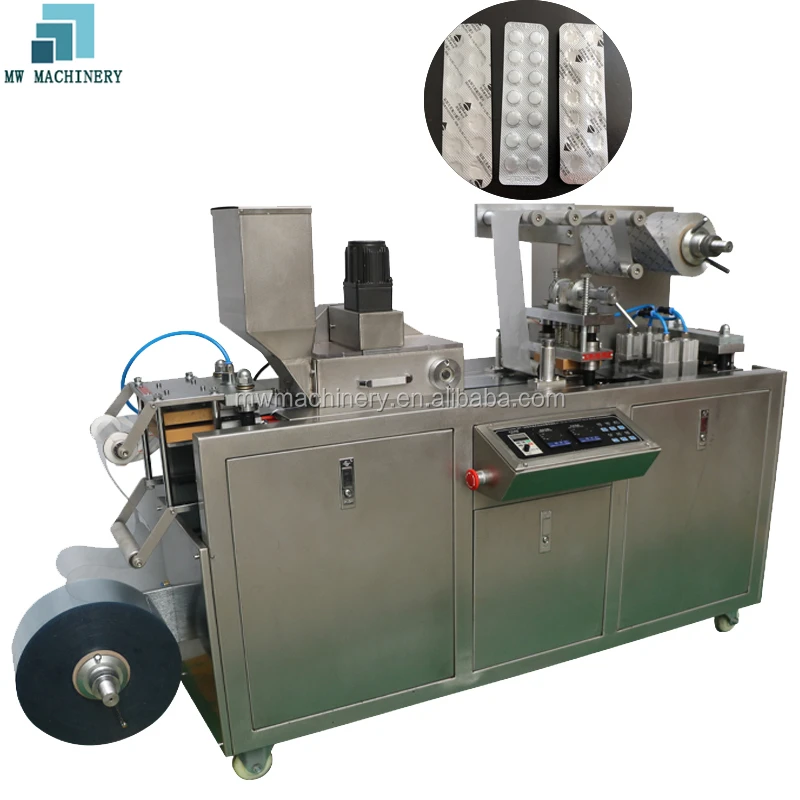 Gold Supplier fully automatic hot sealing Medical Dpb 140 80 Blister Packing Machine