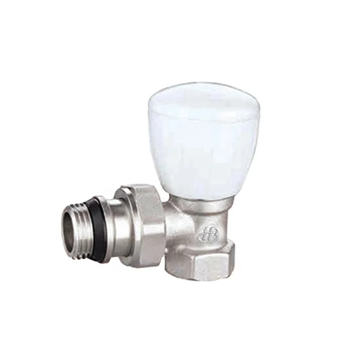 1/2 Inch Angle Pattern Manual Brass Radiator Valve