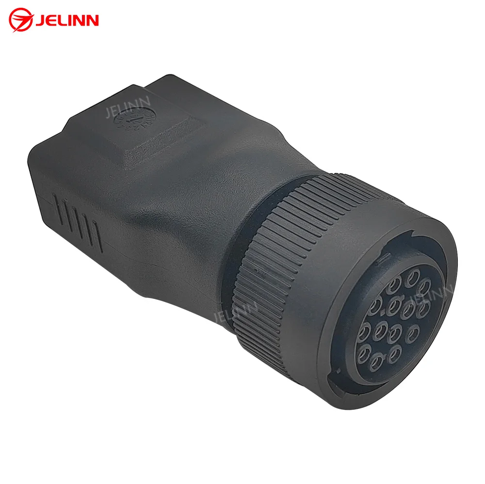 CAT 14 Pin to OBD 2 OBD2 16 Pin 16pin Female Adapter for Caterpillar