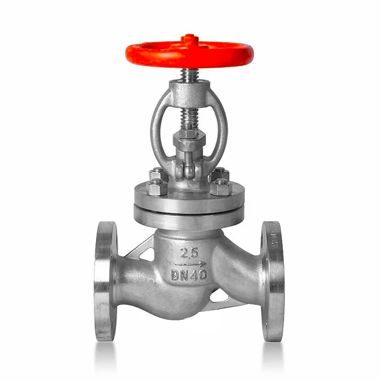 DN50 P16 industrial manual titanium GR2 casting globe valve