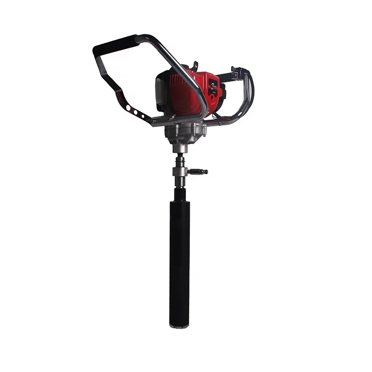 Hand held gasoline powered core drill with EPA