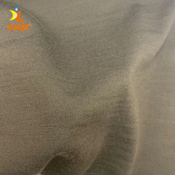 FR Viscose Wool Antistatic Knit Terry Fabric