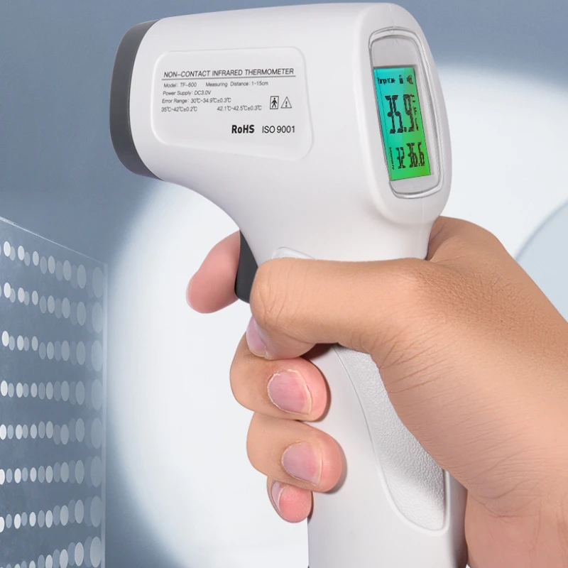 Hot sale non-contact laser Digital Screen forehead termometer infrared thermometer