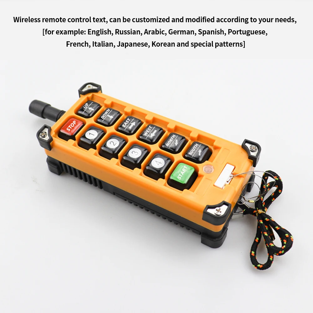 F23-BB Waterproof crane down radio industrial wireless remote control telecrane remote control waterproof winch remote 12v