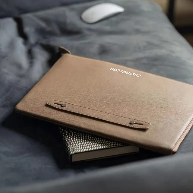 Персонализированная Оптовая деловая сумка для ноутбука портативная женская кожаная